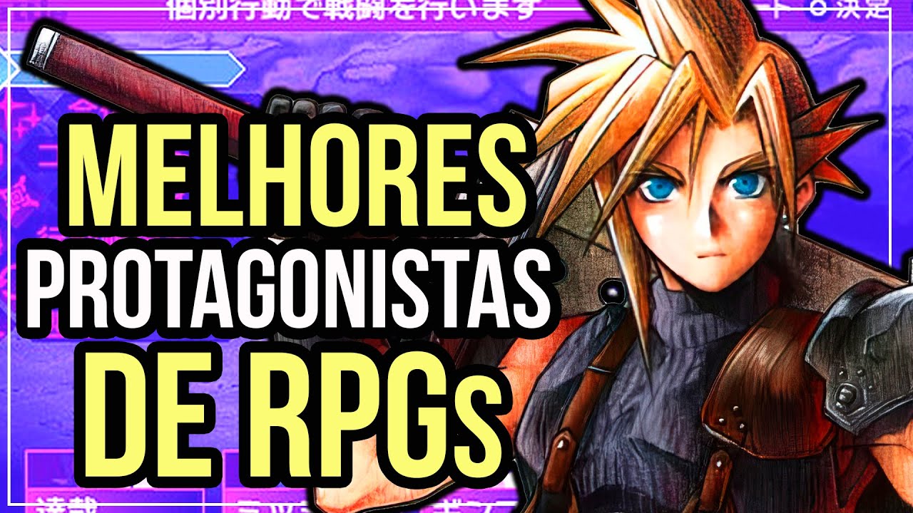 10 PROTAGONISTAS de RPGs que são INCRÍVEIS e INESQUECÍVEIS