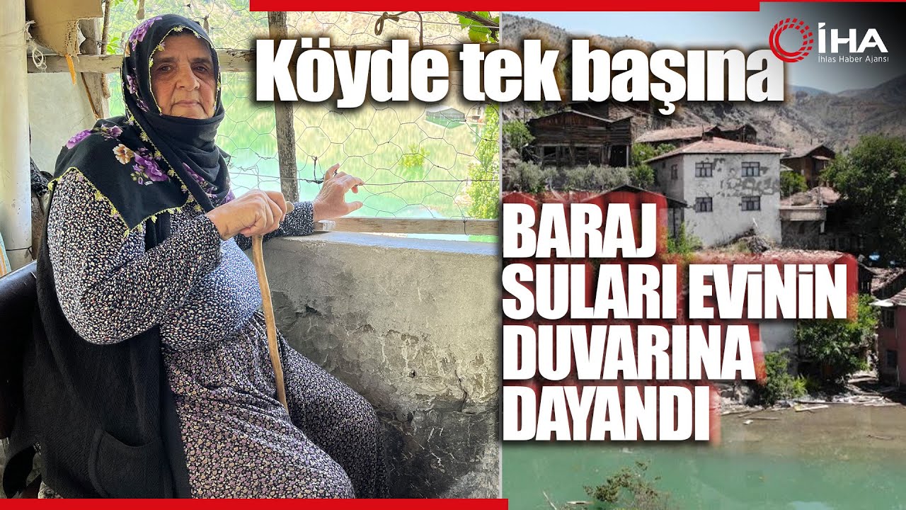 75 Yaşındaki Sebaha Nine, Koca Köyde Tek Başına Mahsur Kaldı
