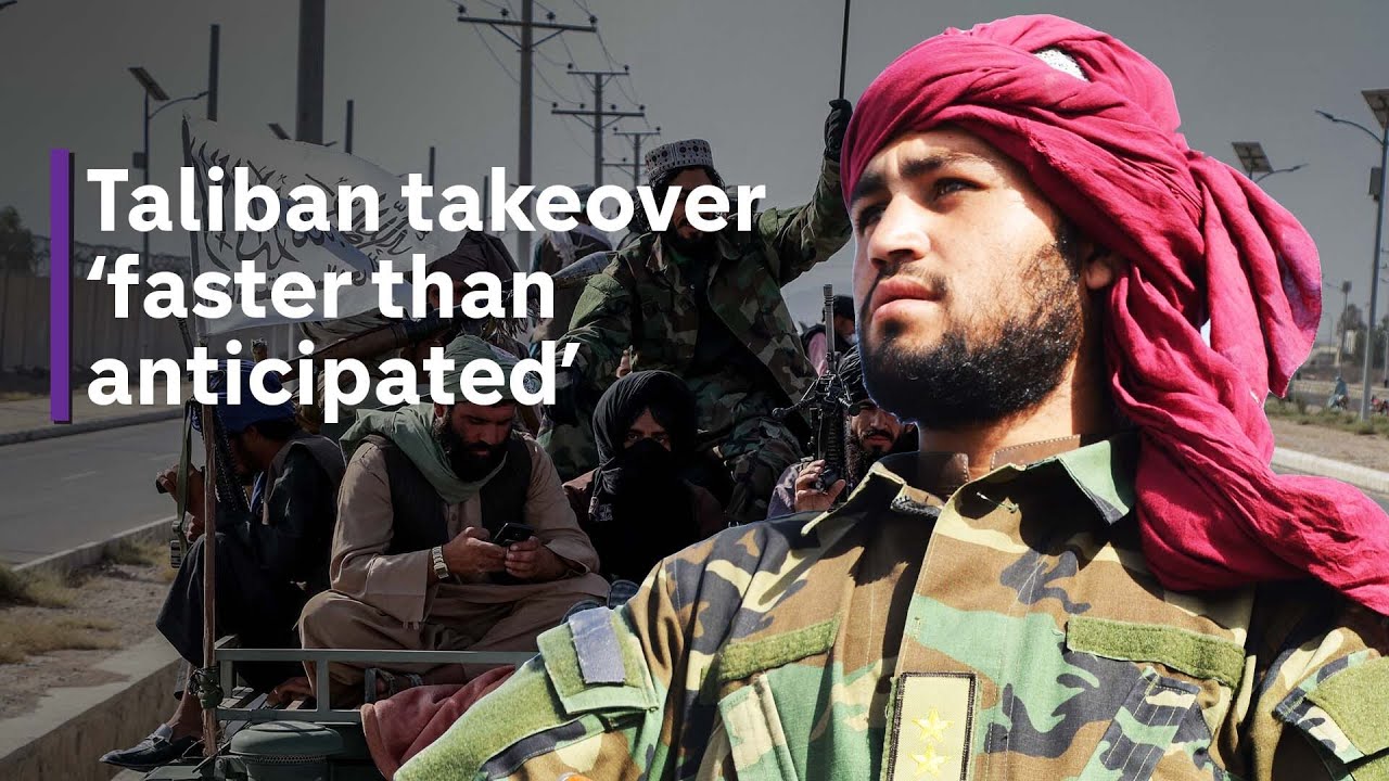 Afghanistan: Taliban takeover 'faster than anyone anticipated', says Raab