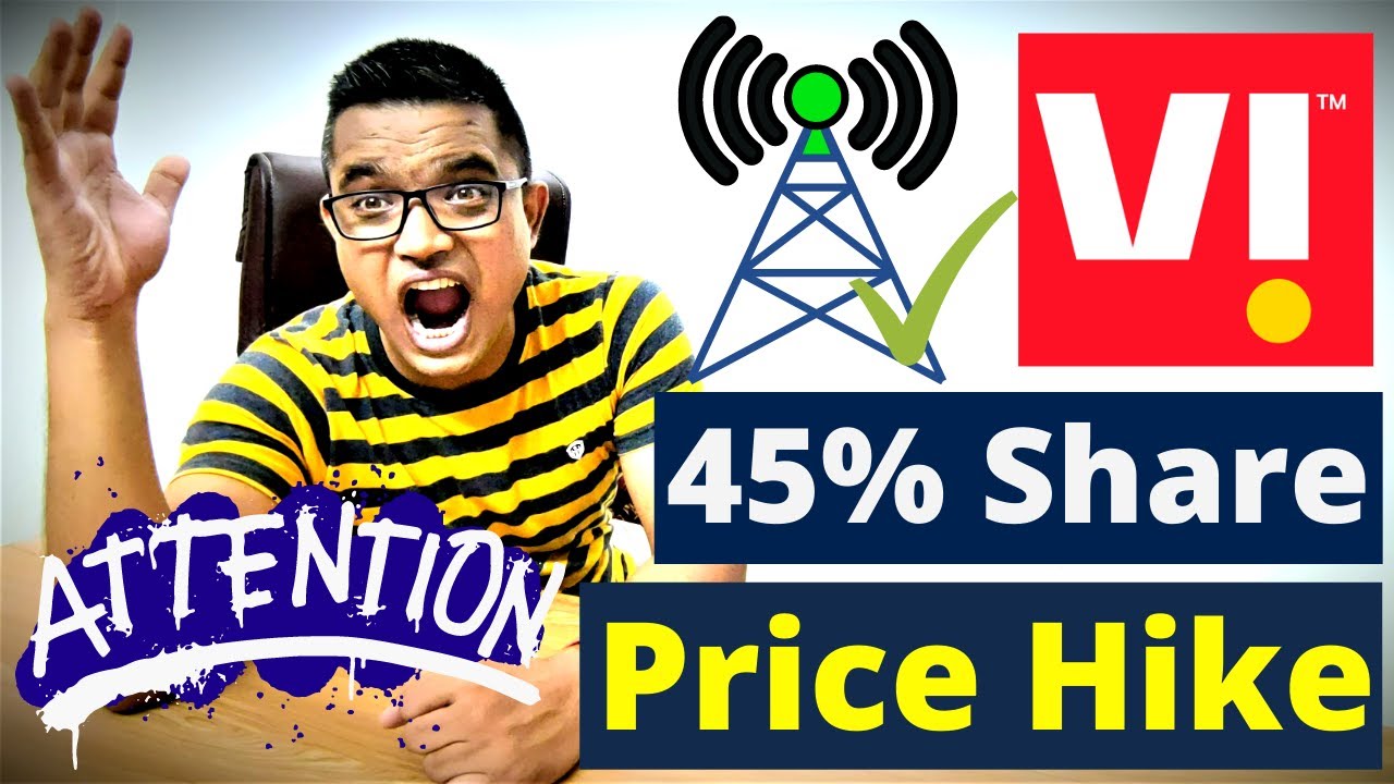 Vi Share Price 45% Hike in 6 Days | Vi Network Expansion in India | Vi Fund Raising Big Update 2021