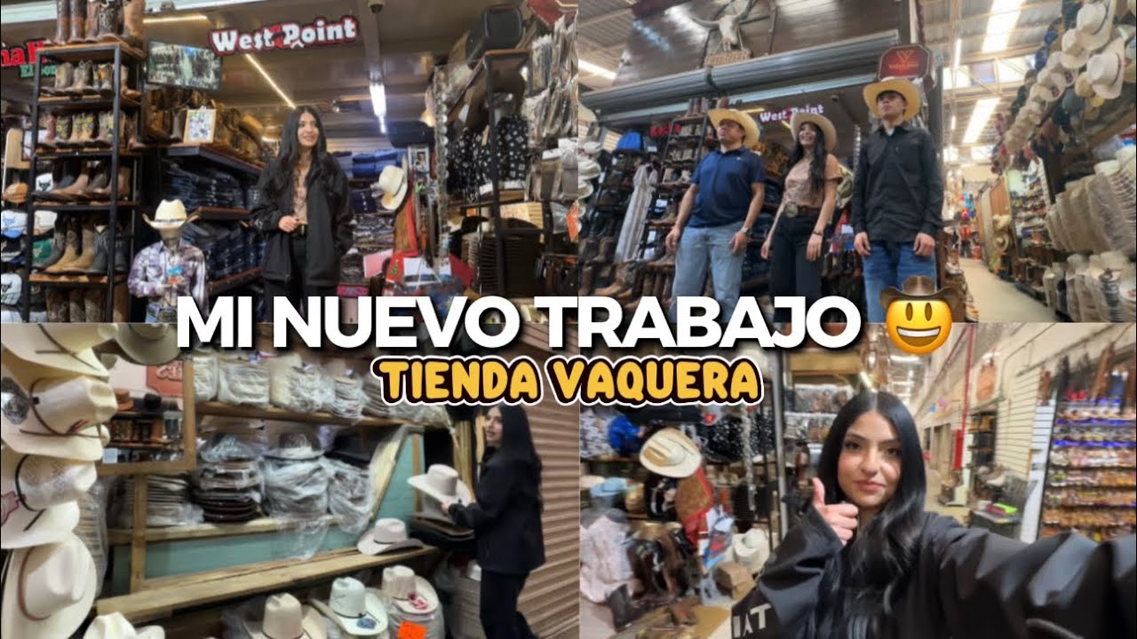 UN DÍA TRABAJANDO EN UNA TIENDA VAQUERA
