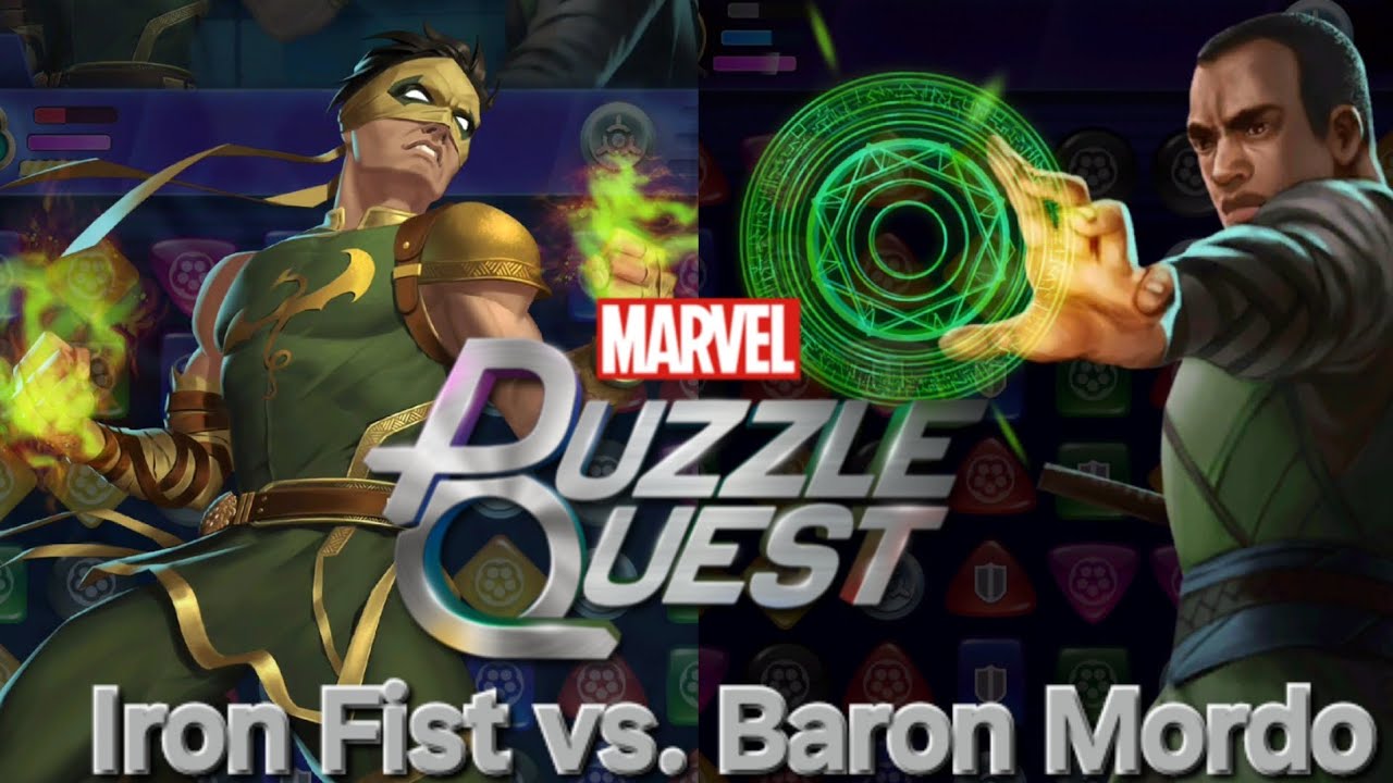 Iron Fist (Lin Lie) vs. Baron Mordo + Behemoth Burrito | Marvel Puzzle Quest | February 8, 2026