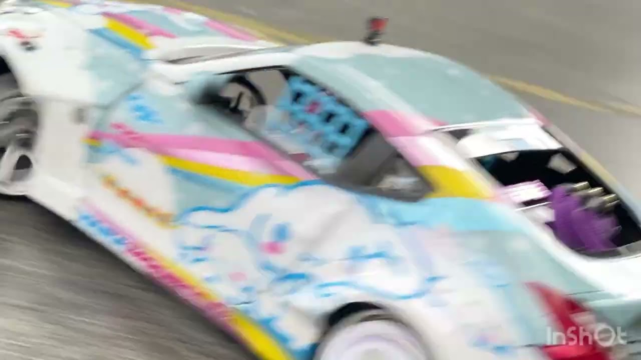 RC drifting practice session 