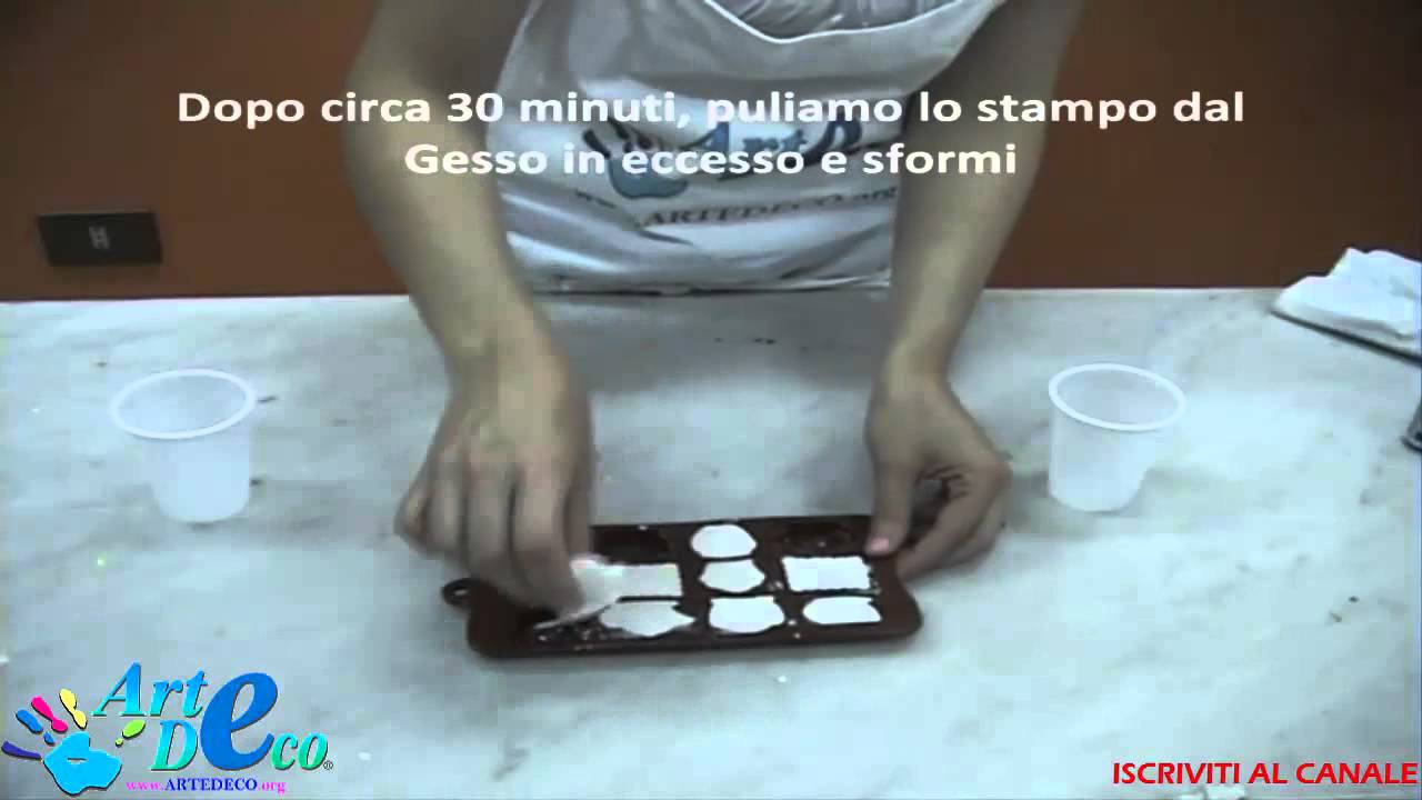 ARTE DECO - Tutorial: come realizzare i Gessetti Profumati Fai da Te - Realizing Chalks Fragrant DIY