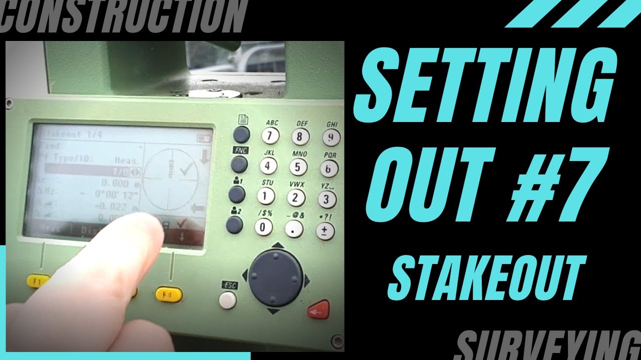 SETTING OUT - How to use a Total Station 