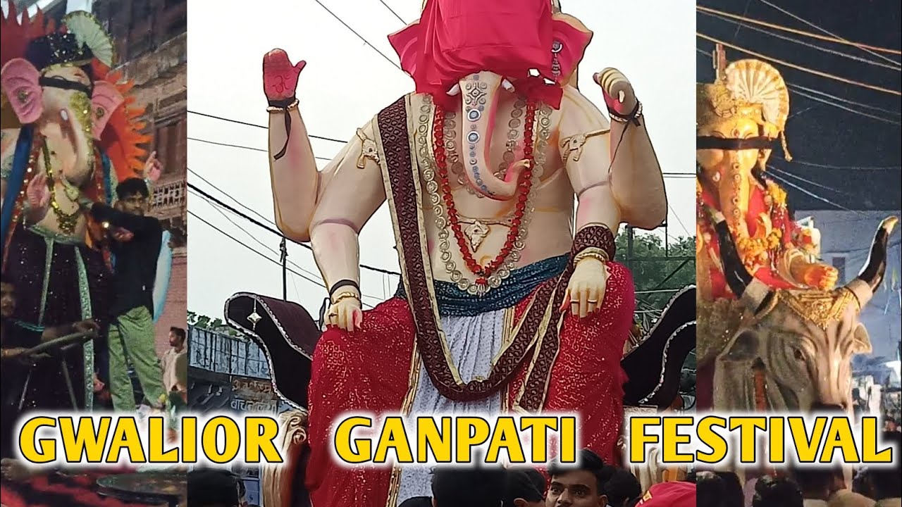 Gwalior ganpati aagman 2025 | gwalior biggest ganpati 2025 | gwalior ganpati aagman celebration