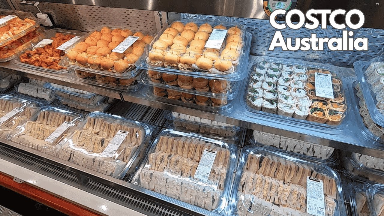 Покупки в COSTCO Australia — еда для вечеринок, блюда для кейтеринга — оптовая закупка мяса — обр...