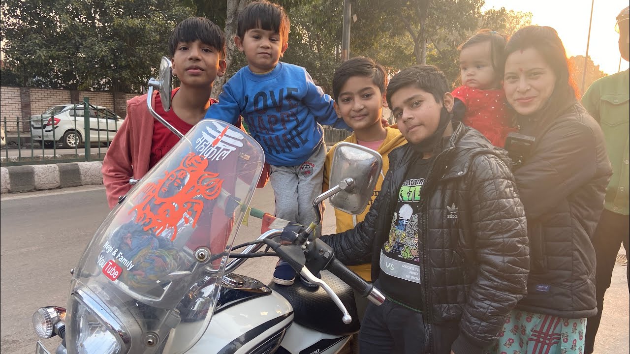 Rudransh Ne Ki Moto Vlog 😍 First Time