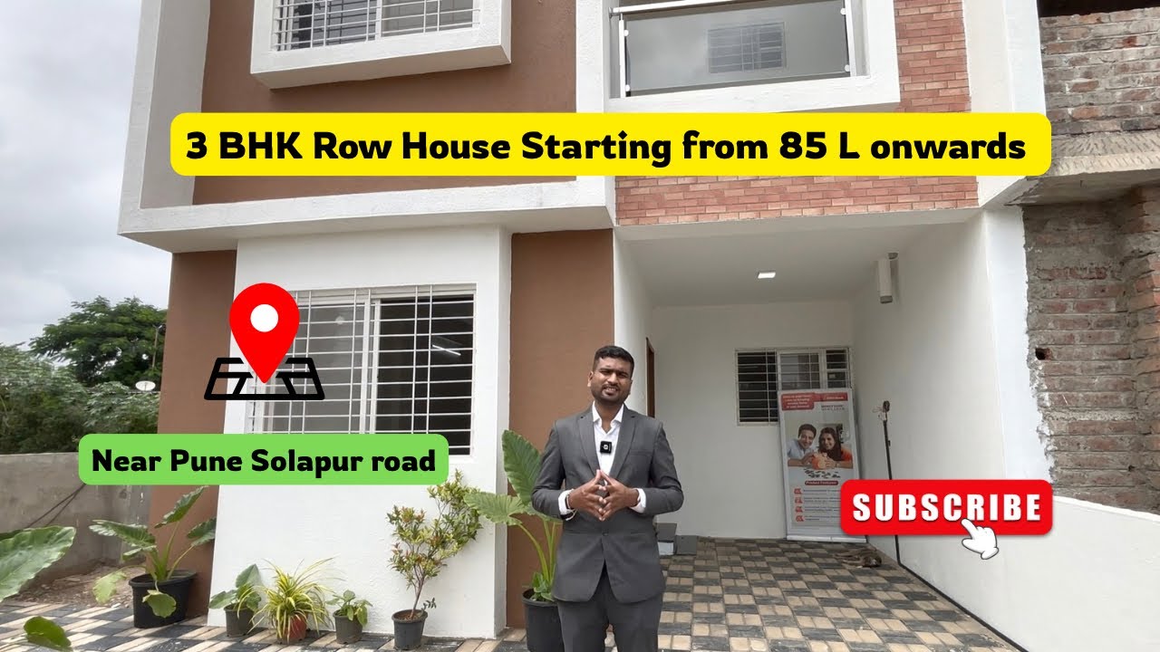 3 BHK Row House Starting from 85L - 1.14 cr  near Hadapsar #rowhouse #hadapsar