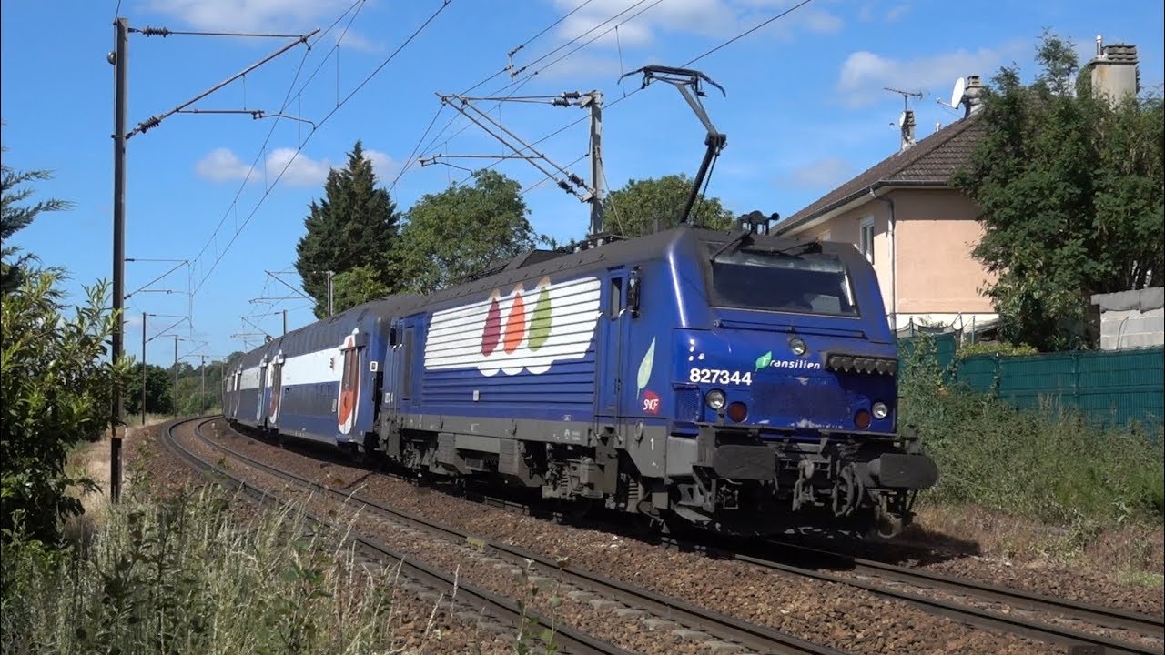 Les locomotives BB 27300 et leurs rames VB2N
