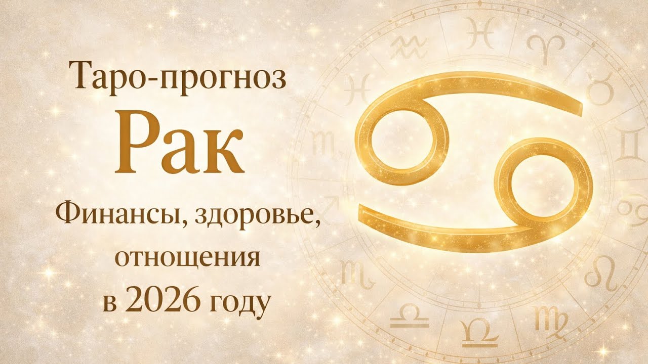 ♋️ ФИНАНСЫ. ЗДОРОВЬЕ. ОТНОШЕНИЯ- У РАКОВ В 2026 году 