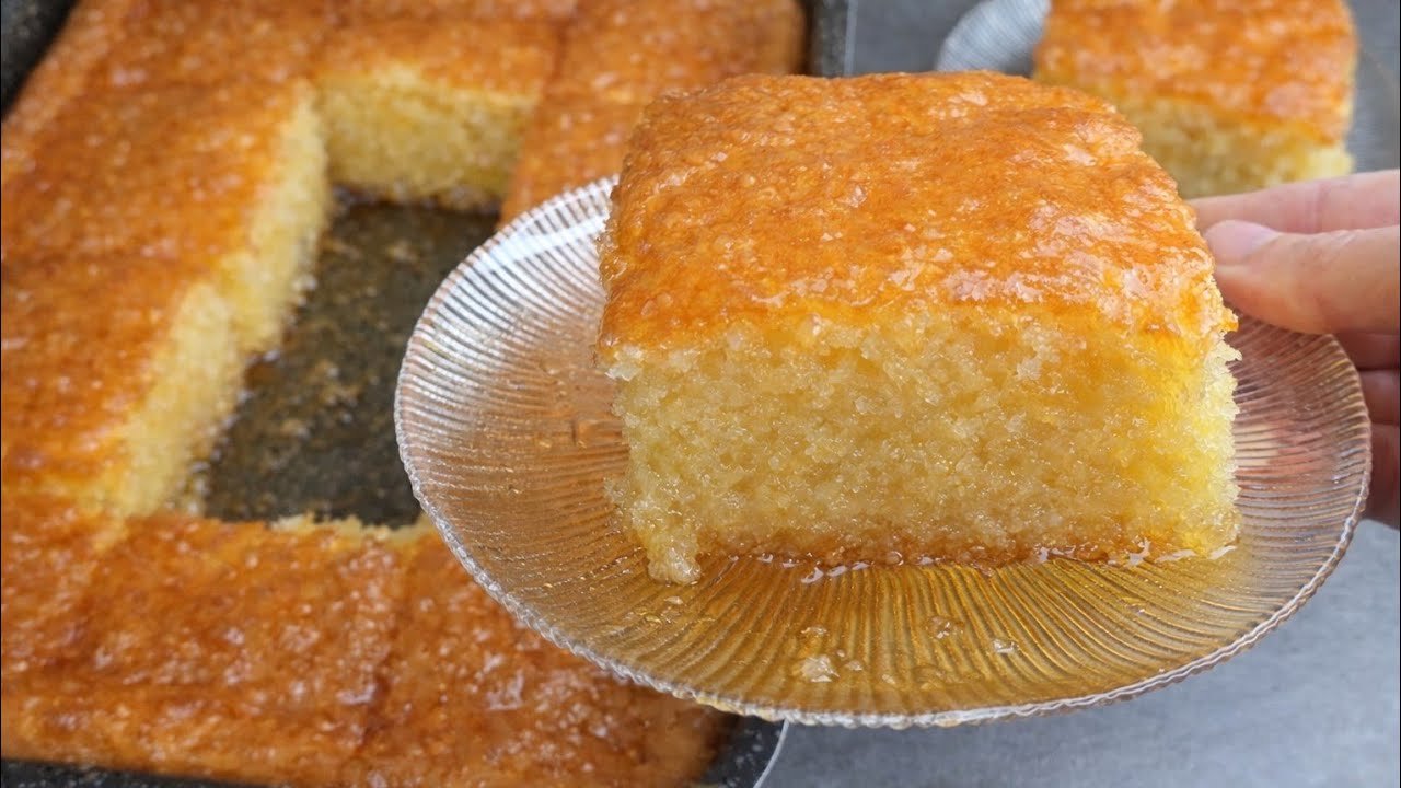Revani me Sherbet Recetë Tradicionale e Cila Nuk Dështon Asnjëher 