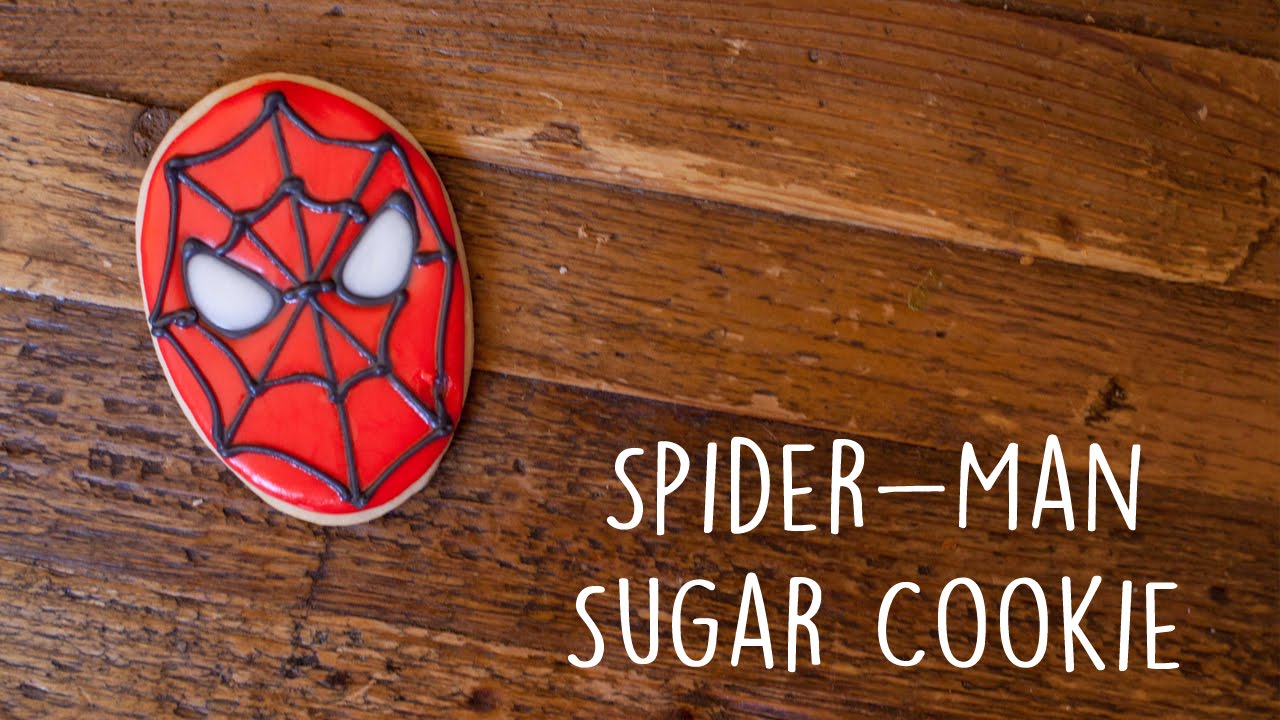 Spider-Man Cookie -Baking with Best