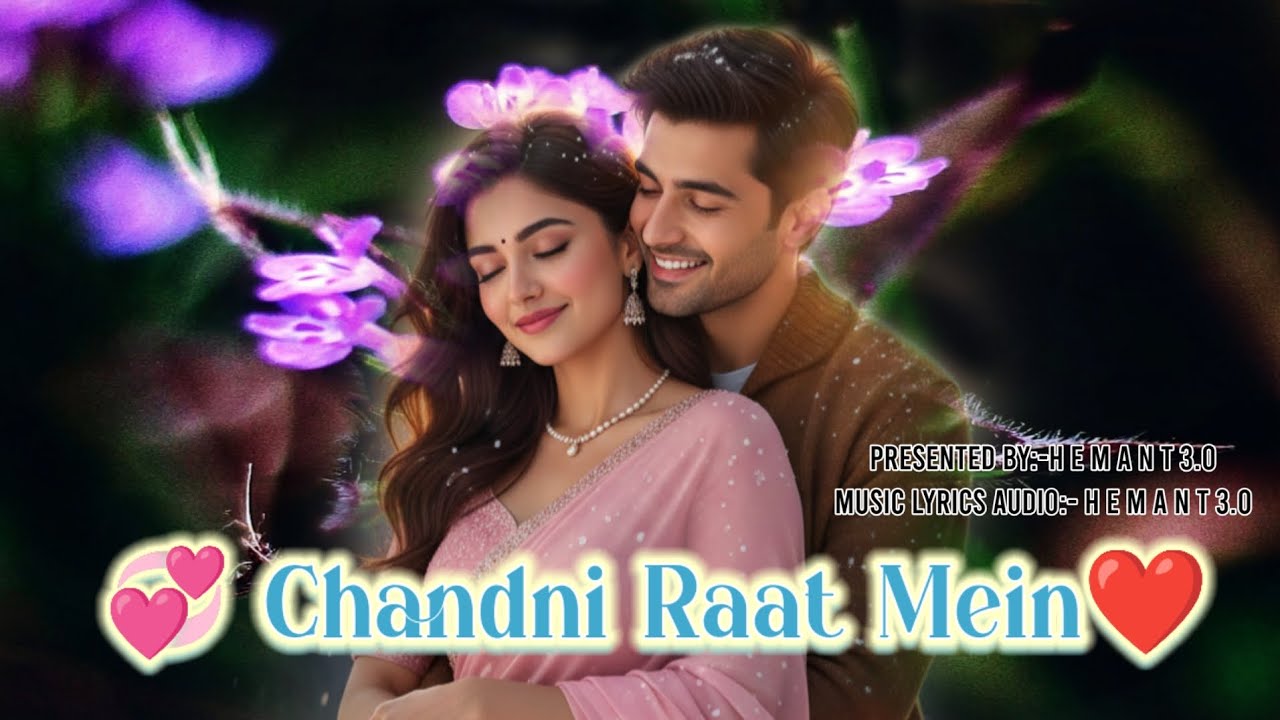 Chandni Raat Mein|| New Hindi Romantic Song 2025 || 90's Bollywood Song 2025 || Hemant