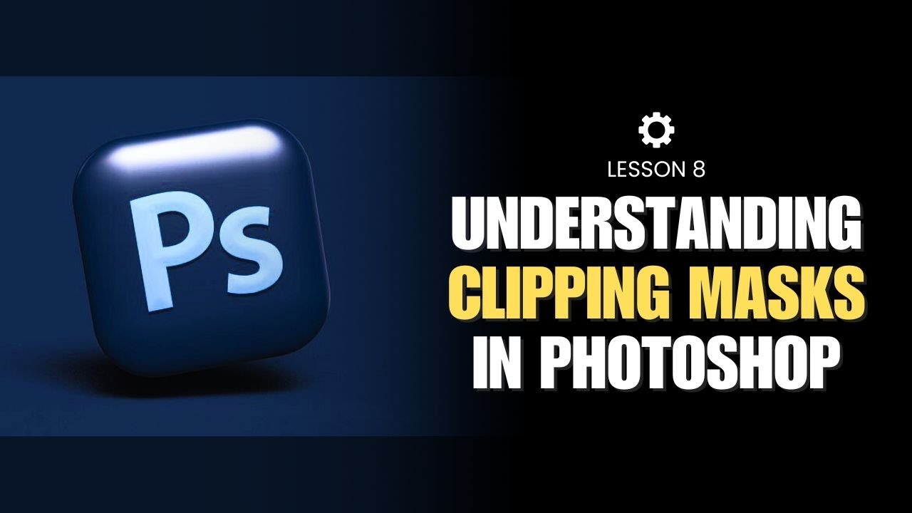 🎯 Understanding Clipping Masks in Photoshop | Pro-Level Control Made Easy 🖼️
