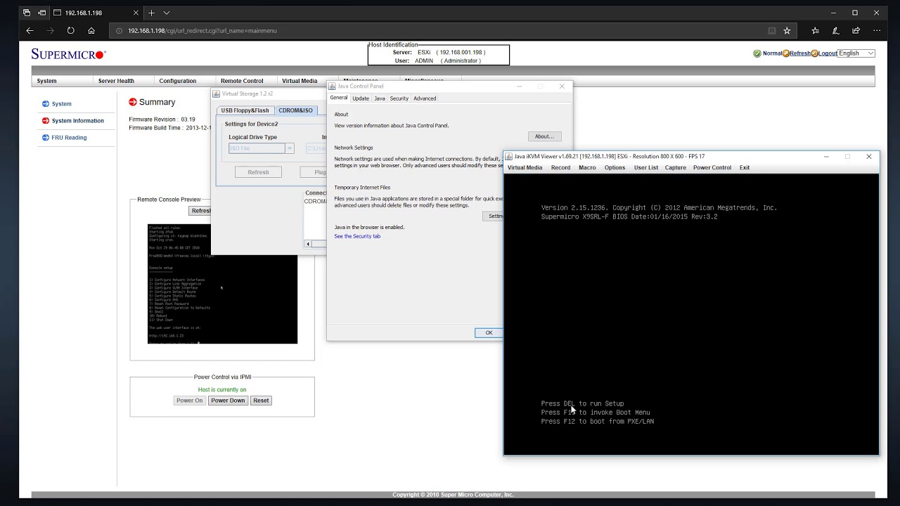 IPMI Demo