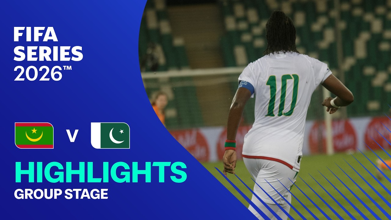 HIGHLIGHTS: Mauritania vs Pakistan | Women's FIFA Series 2026