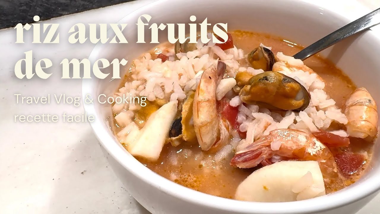 Riz aux fruits de mer - Facile - Heylittlejean 