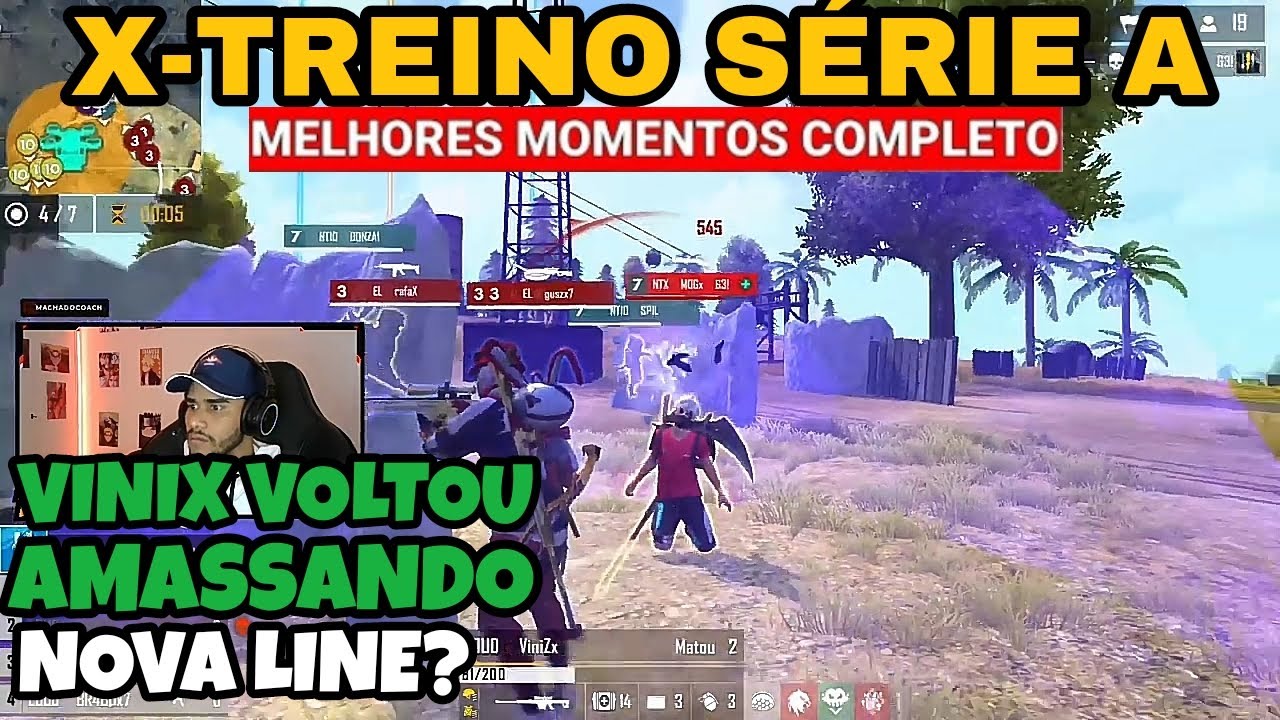 X-TREINO SERIE A - LOUD VINIX VOLTOU AMASSANDO! NOVA LINE DA LOUD?