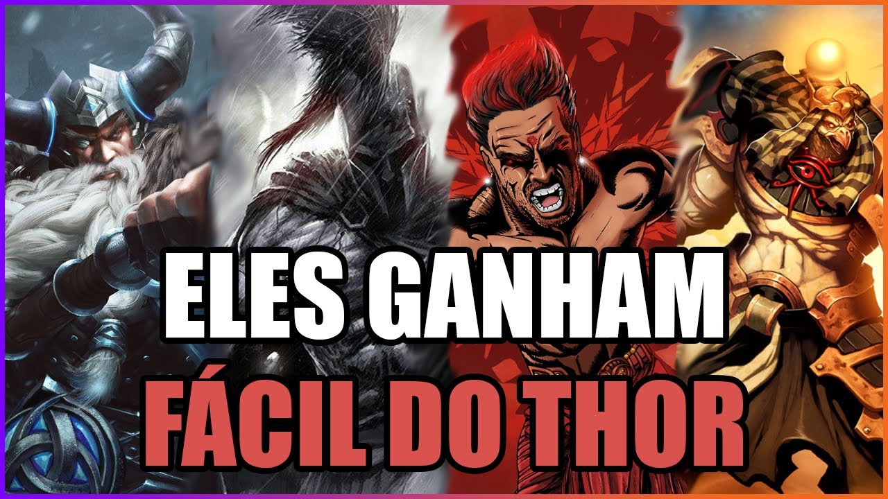 10 DEUSES QUE HUMILHAM O THOR - TIER LIST