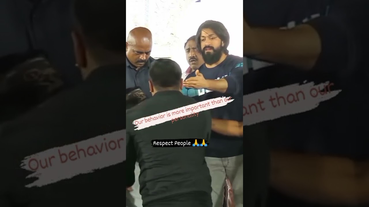 Rocking Star Yash Humanity with their fans|| Best Actor  #yash #respect