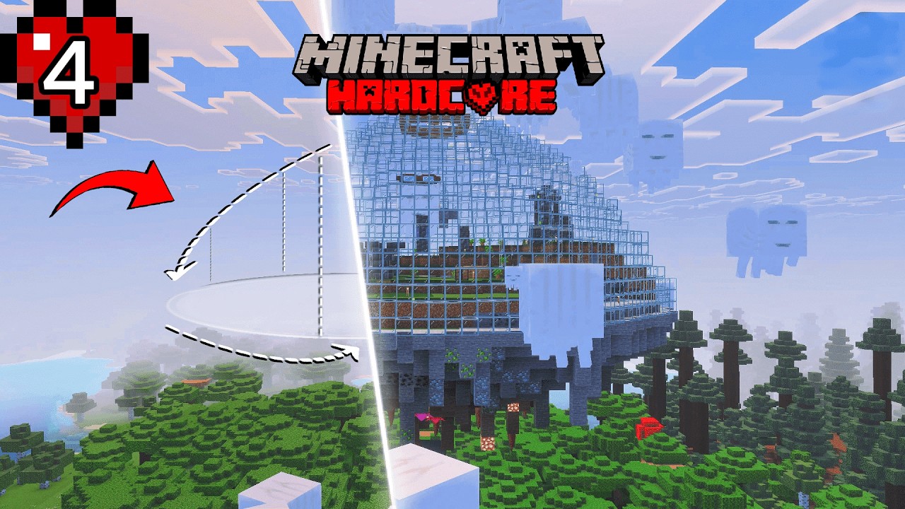 I Built The Craziest House For My Happy Ghast in Minecraft