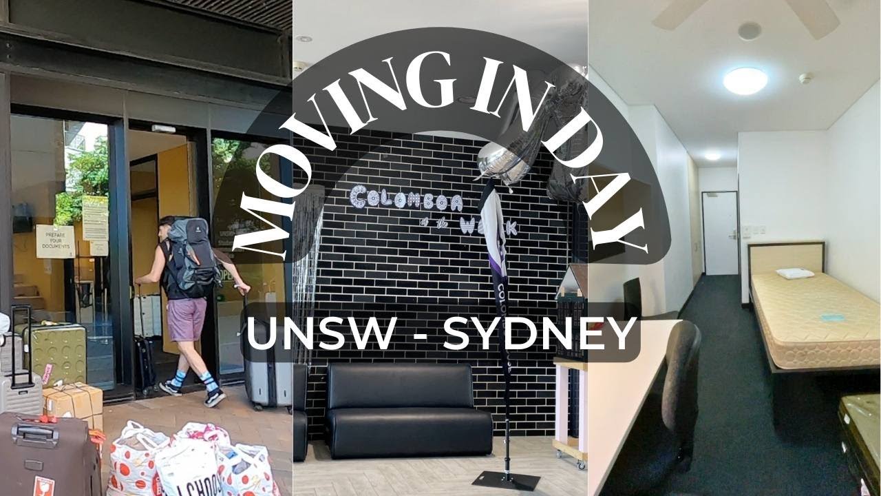 UNSW Dorm Moving in Day #viral #unsw #sydneyvlog #fyp #studyinaustralia #viralshorts #unswdormitory