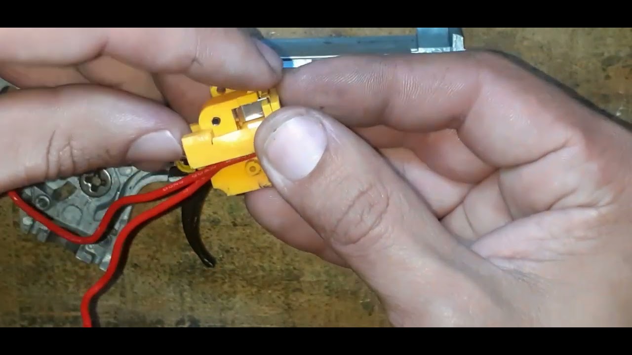 Airsoft, adaptação de um botão micro switch da gearbox V3 na V2, será que é possível?.