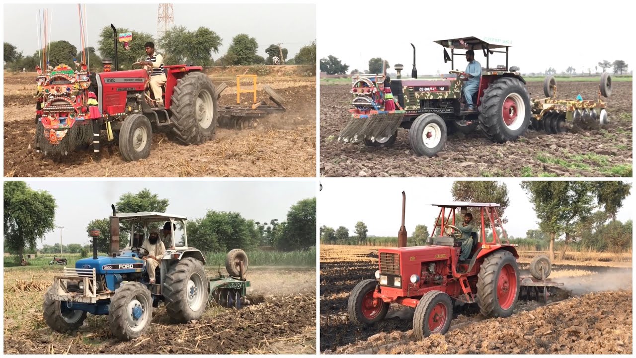 MF 385 | DABUNG 85 | FORD 3930 | FORD 4610 | BELARUS 510 | DISC HARROW