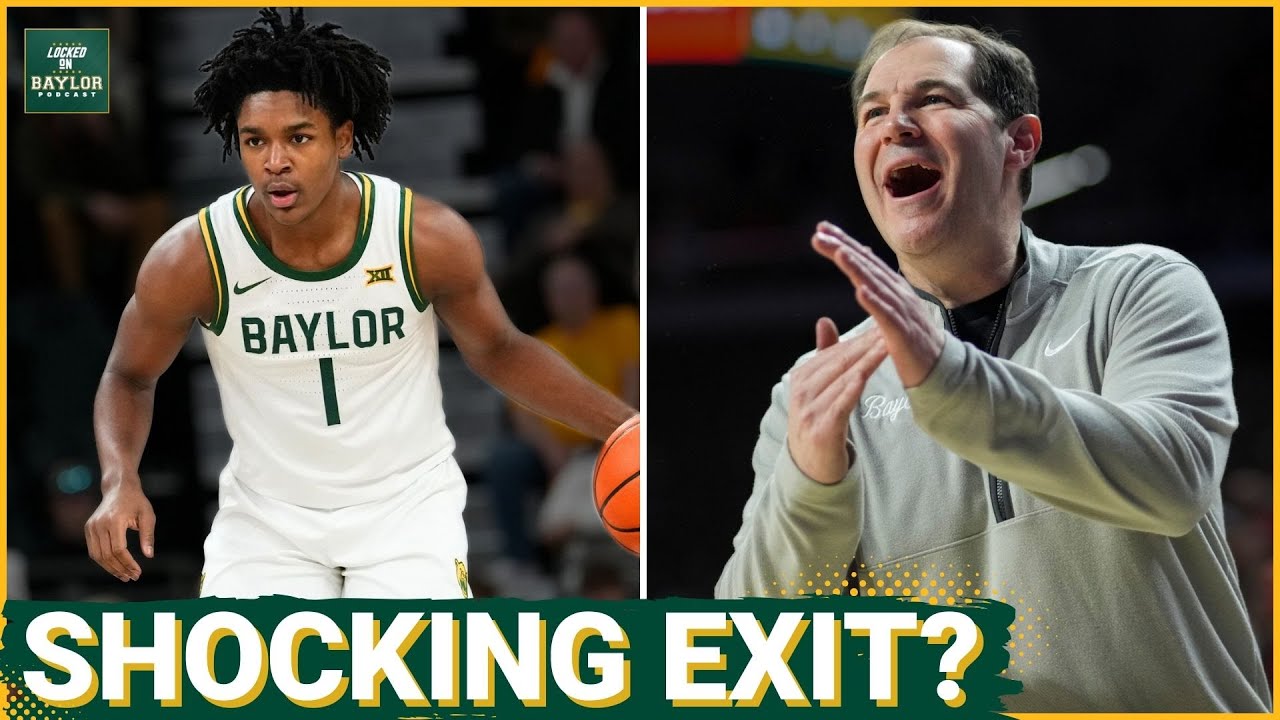 SHOCK: Rob Wright's Transfer DECIMATES Baylor's Roster, Can Scott Drew REBUILD in Time?