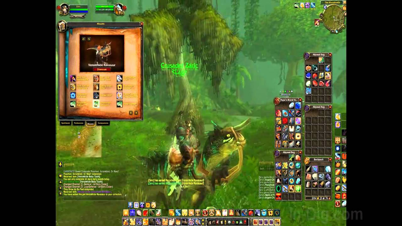 WoW: Getting my Venomhide Ravasaur mount