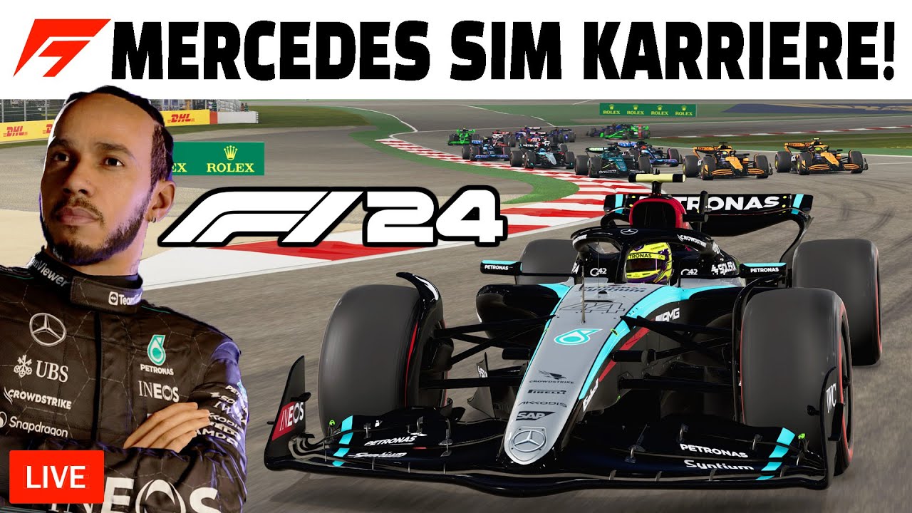 Start in die F1 24 SIM Karriere: 57 Runden beim Bahrain Grand Prix!