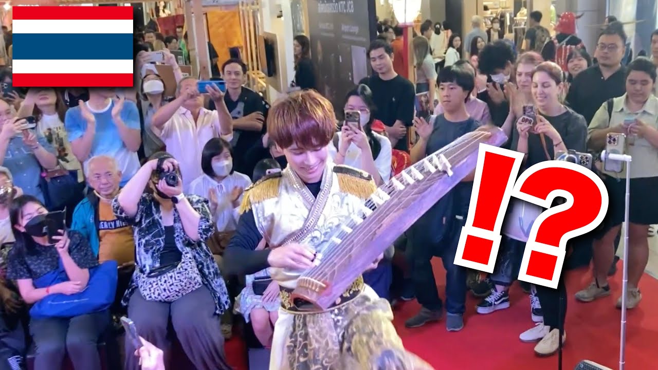 Japan Expo 2025 in Thailand｜箏でYMCAを演奏してみたら予想外の反応が…！