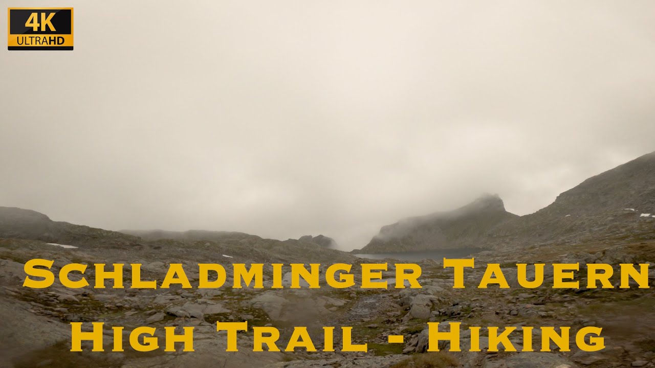 【Schladminger Tauern High Trail】Klafferkessel Hiking Day3-1【4K, POV】