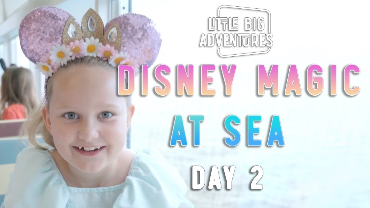 Aqua Dunk and Animator's Palate | Day 2 - Disney Magic at Sea | Disney Cruise Line Vlog