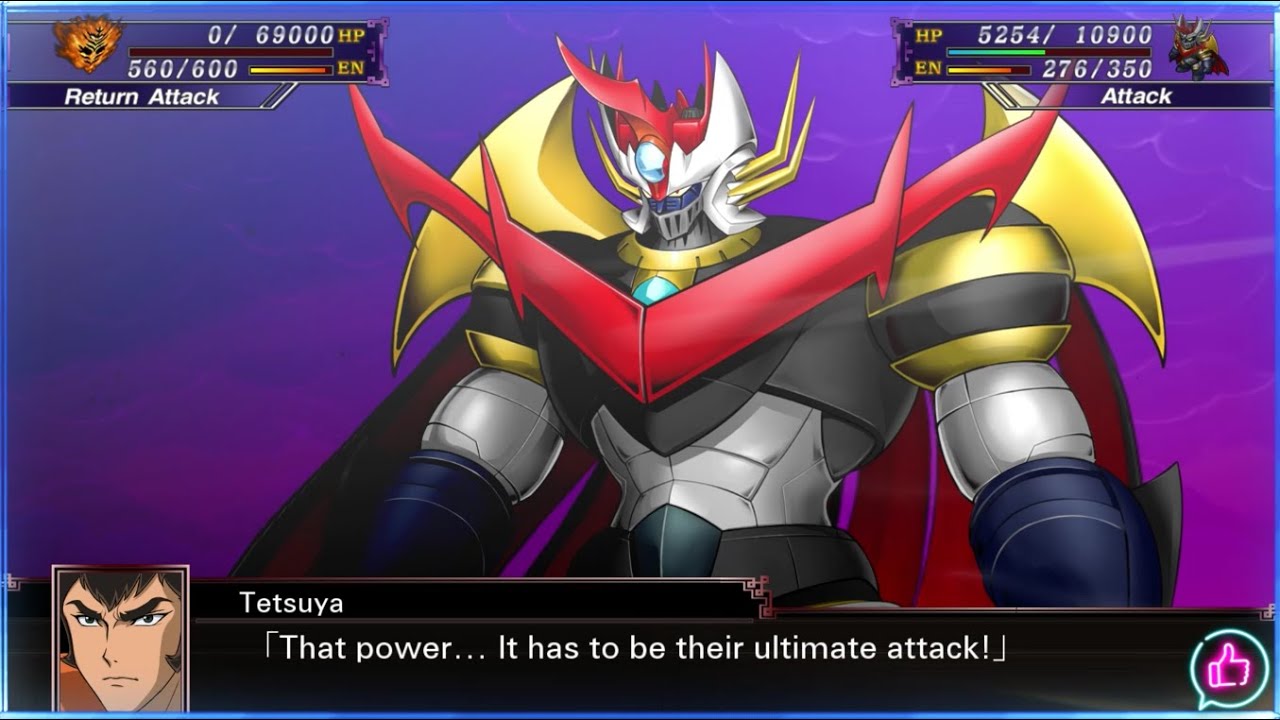 Mazin Emperor G - All Attack - Super Robot Wars X #superrobotwars