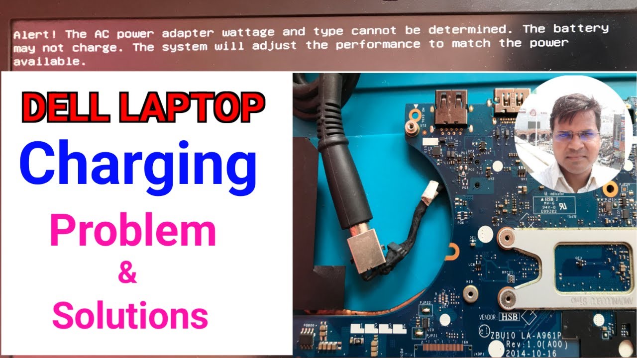 How To Fix Dell Laptop Charging Issue |Dell Latitude E7450 Charging Problem | PSID missing...