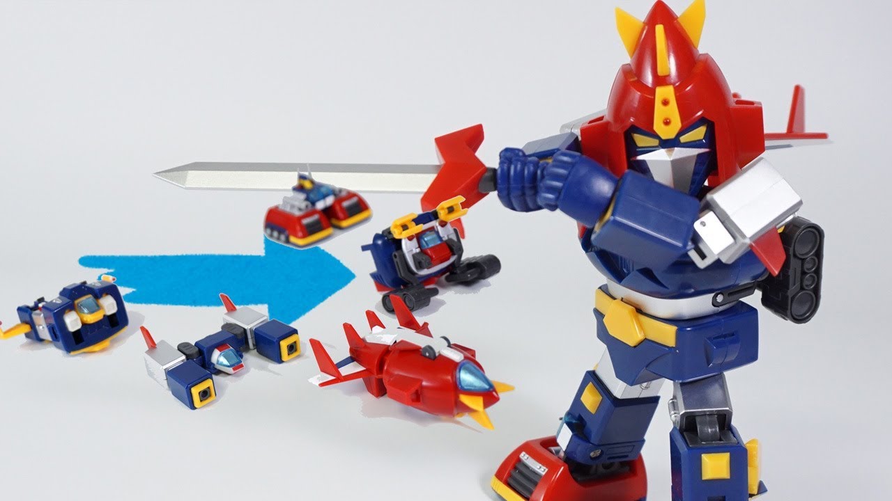 MINI DEFORMED Series Voltes V ACTION TOYS Complete Model