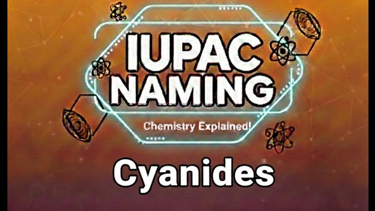 IUPAC Naming of Cyanides