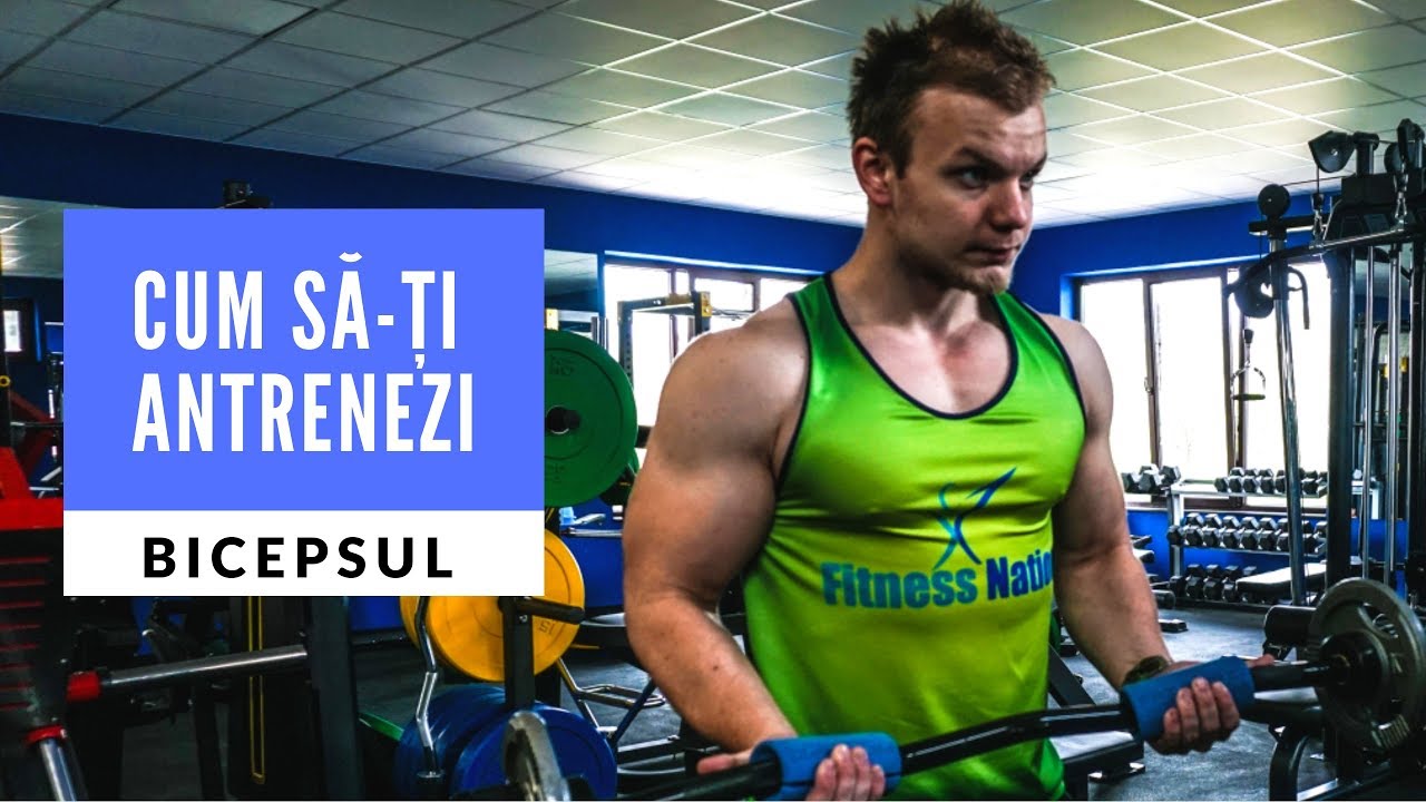 Cum sa-ti Antrenezi Bicepsul | Vlog