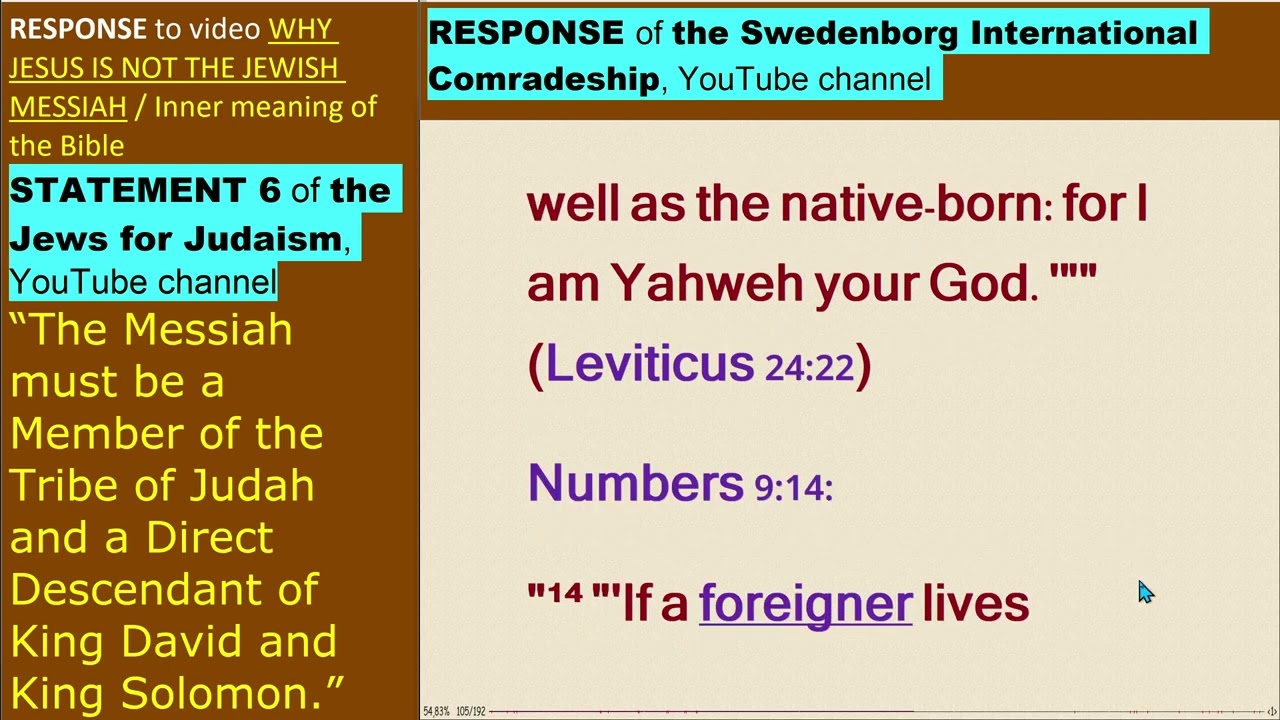 The Messiah of the New Jerusalem /12