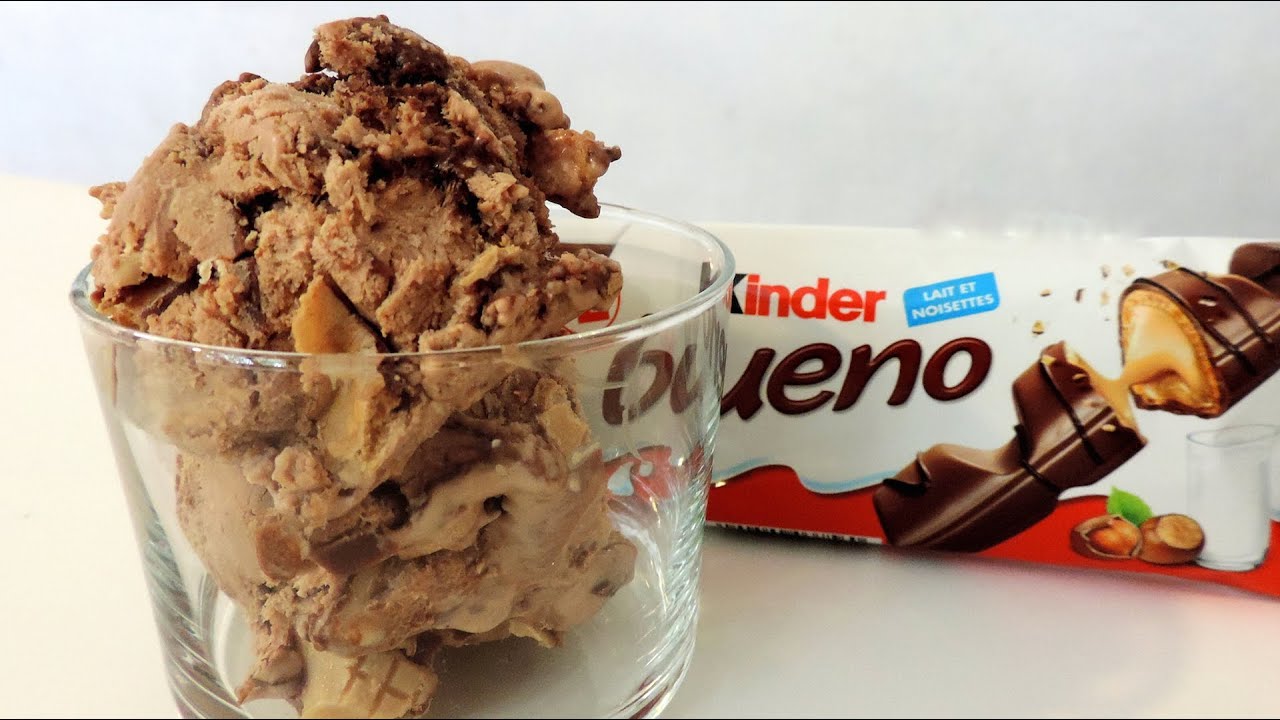 Recette de la glace Kinder Bueno/Nutella - William's Kitchen