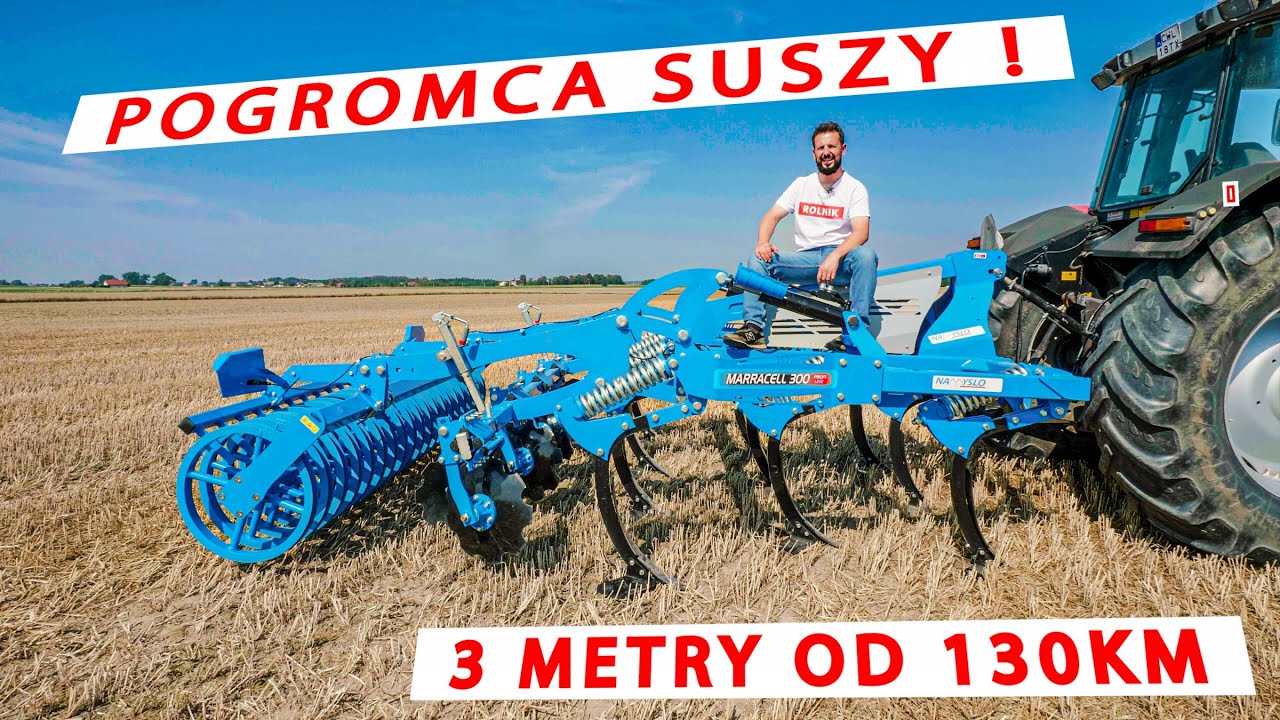 NAMYSŁO MARRACELL 300 - KULTYWATOR BEZORKOWY ( Testy / Prezentacja )