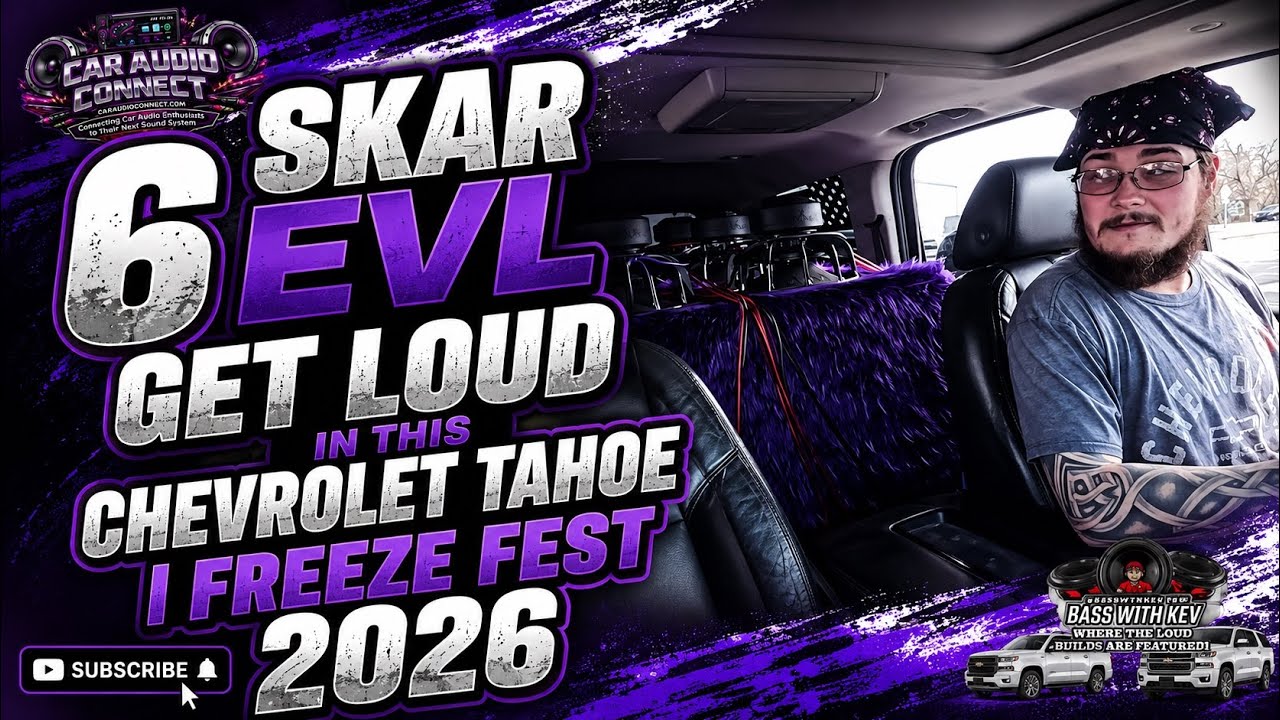 6 SKAR EVL GET LOUD IN THIS CHEVROLET TAHOE | FREEZE FEST 2026 
