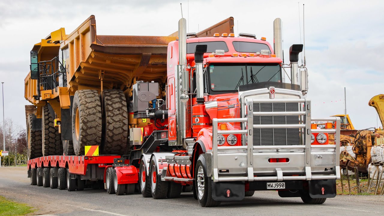 Brute Force! Kenworth C501 Brute C15 6x4 truck tractor.