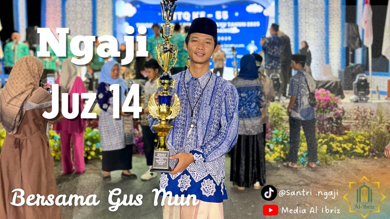 Tadarus Quran Belajar Ngaji Online Bareng Gusmun Al-Ibriz