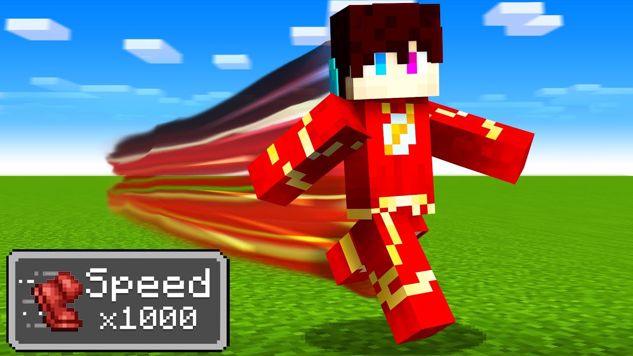 MINECRAFT Maar RENNEN Is 1000x SNELLER! (Bizar)