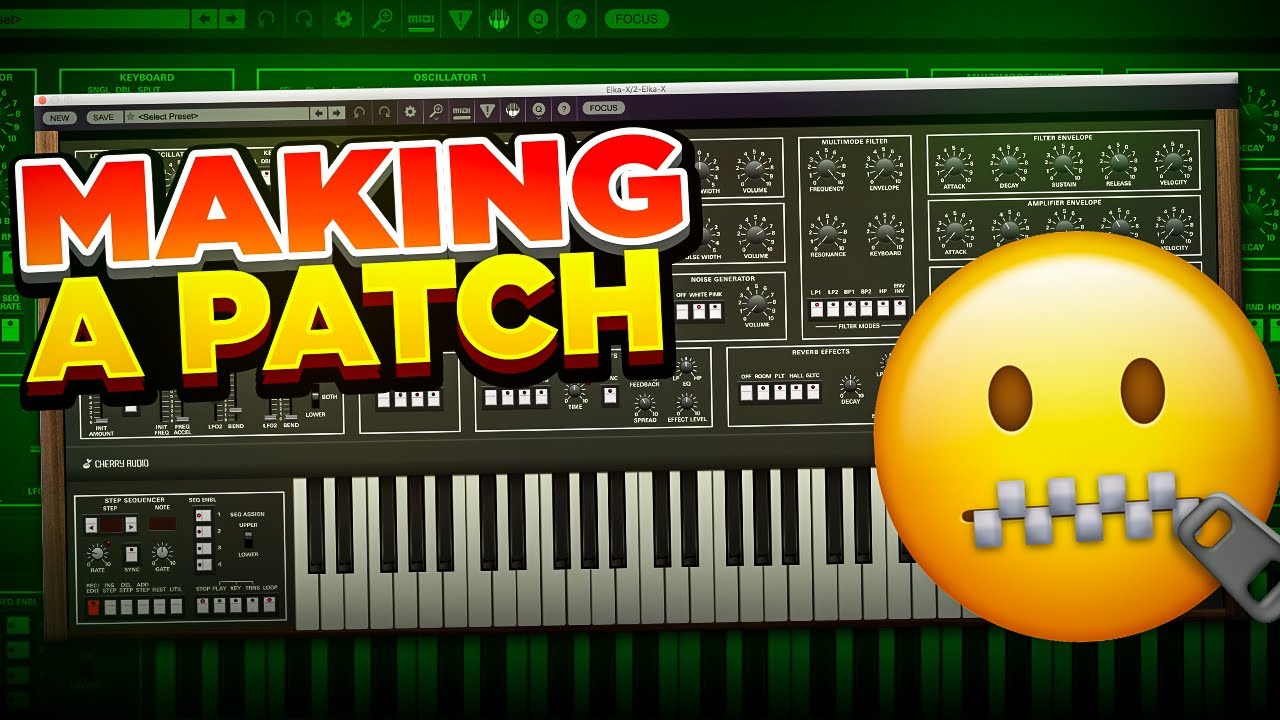 Making A Synth Preset From Scratch | NO TALKING