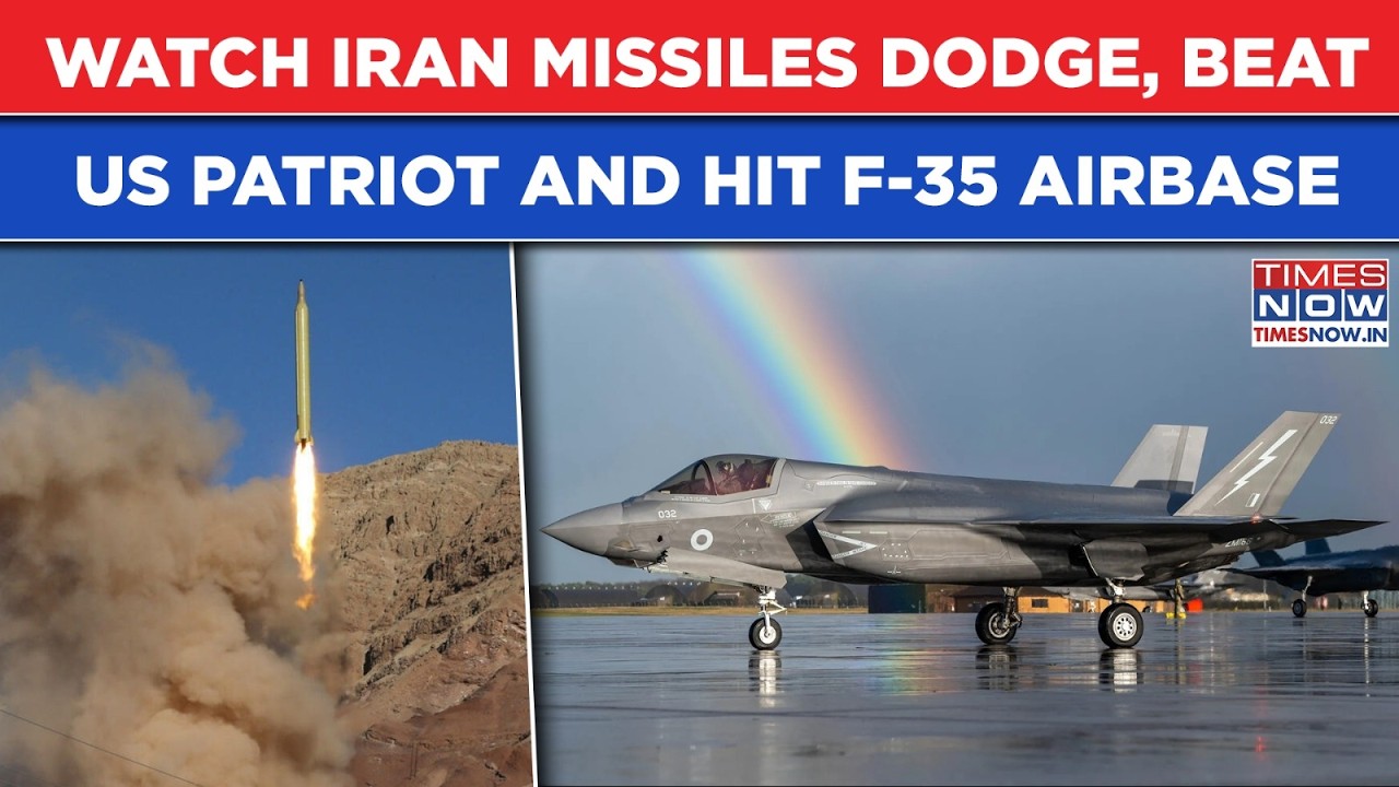 Watch Iran IRGC Missiles Dodge, Beat US Patriot Defense System To Strike F-35 Airbase In Jordan