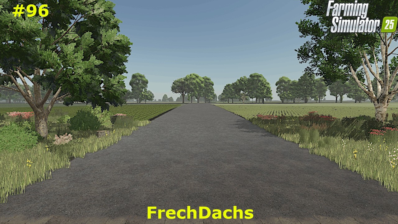 The Access Road Is Finally Built! || Farming Simulator 25 || FrechDachs - Ep. 96 #farmingsimulator